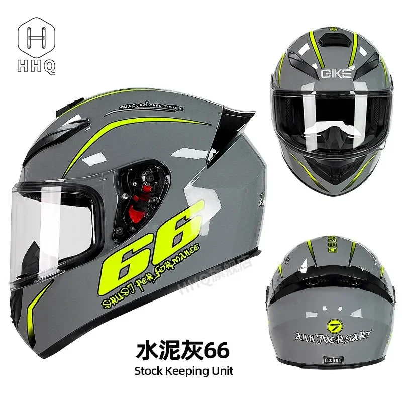 Full Face Motorcycle Helmet With Bluetooth - Helm Sepeda Motor Full-Face Bluetooth –