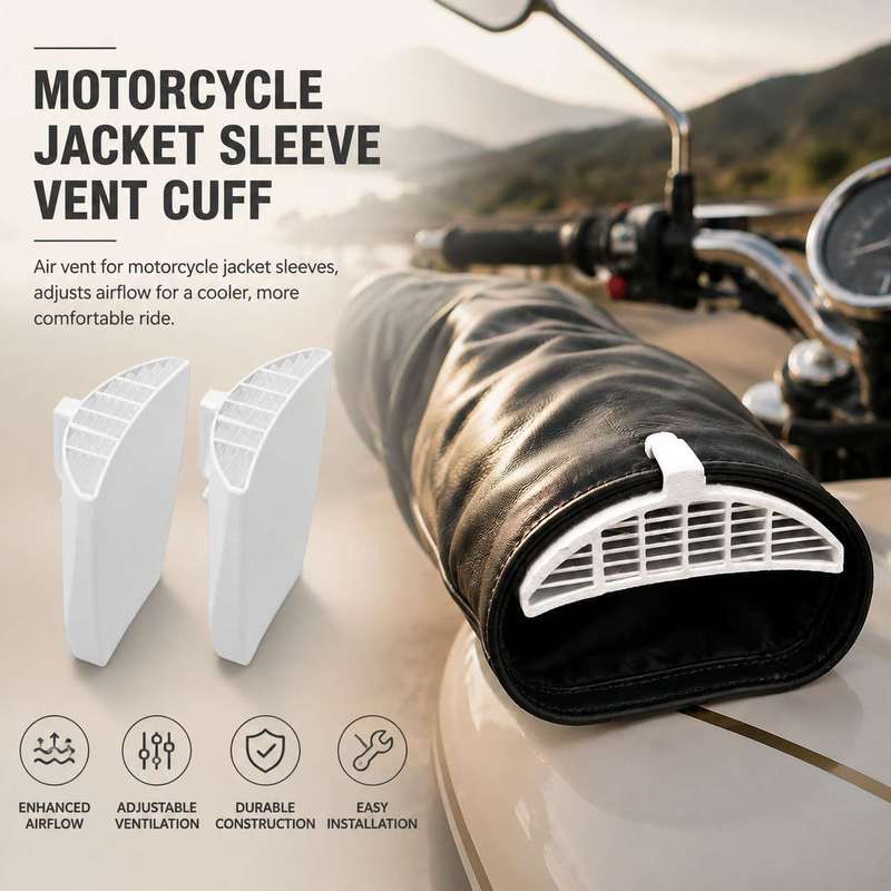 Riding Gear - Manset Ventilasi Lengan Jaket Motor, Komponen