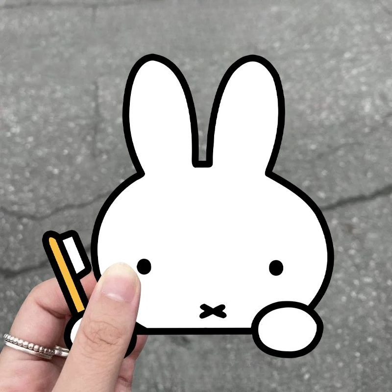 Stiker Mobil Kelinci Miffy Sti - Atv Parts ulasan dan harga
