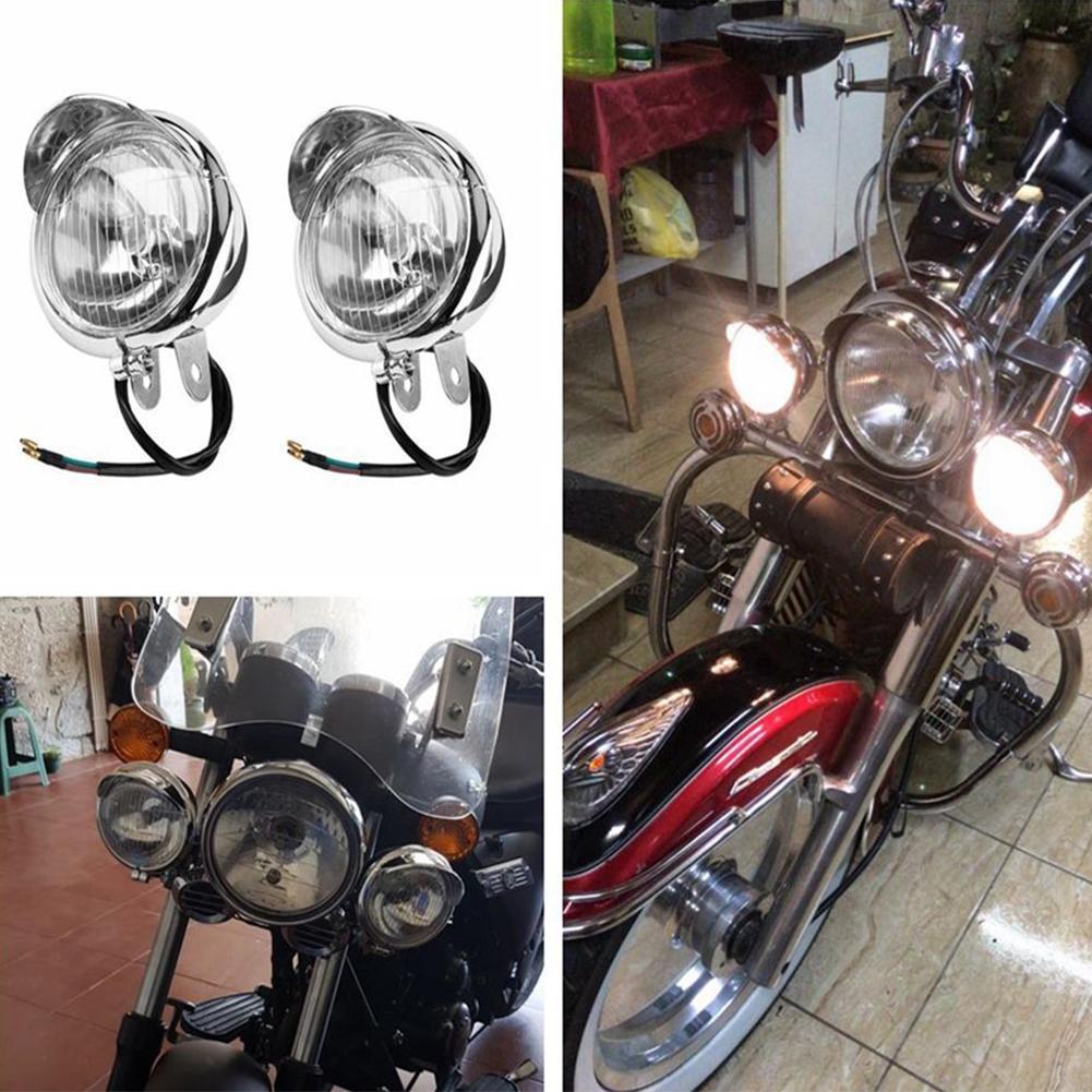 Lampu Kabut Sepeda Motor Unive - Universal Motorcycle Led Headlight Projector ulasan dan harga