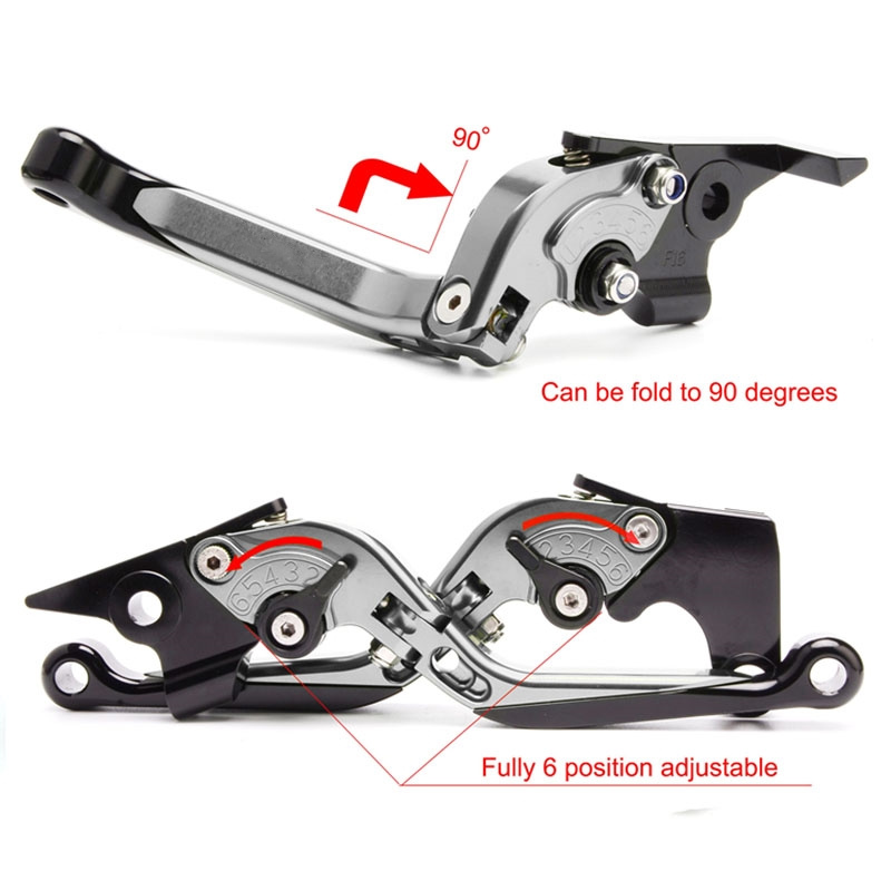 Untuk 765 Street Triple R/S (B - Cnc Aluminum Adjustable Brake Clutch Levers ulasan dan harga
