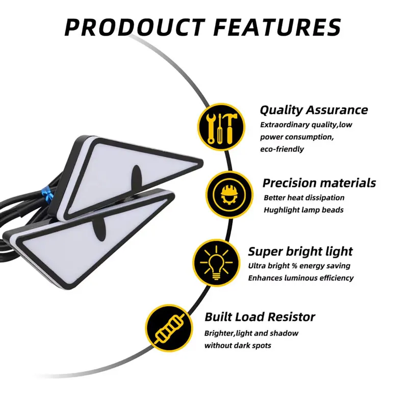 Lampu LED Universal untuk Mobi - Universal Motorcycle Led Headlight Projector ulasan dan harga