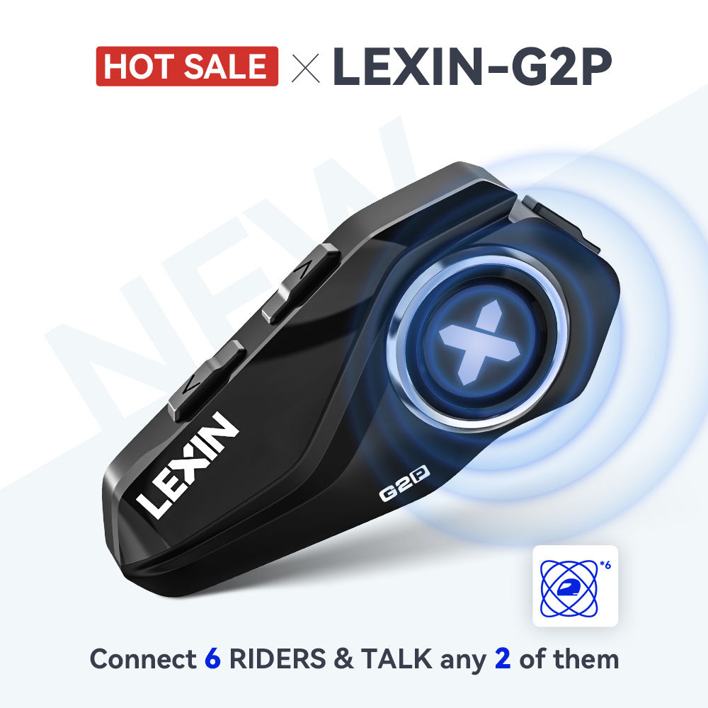 Lexin G2P Headset Bluetooth He - Full Face Motorcycle Helmet With Bluetooth ulasan dan harga