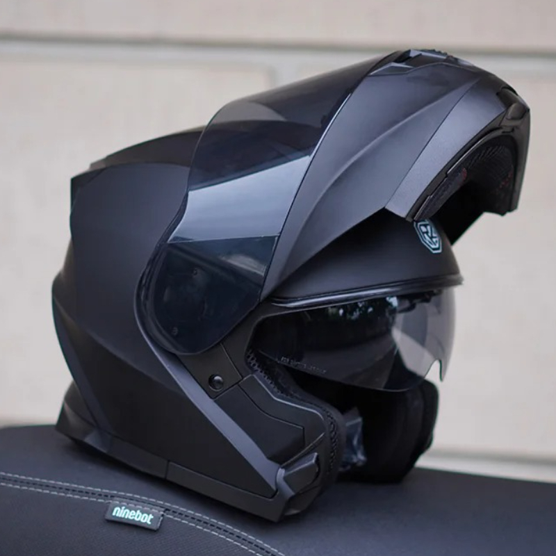 Orz helm motor, Visor ganda Fu - Dual Visor Motorcycle Racing Helmet ulasan dan harga